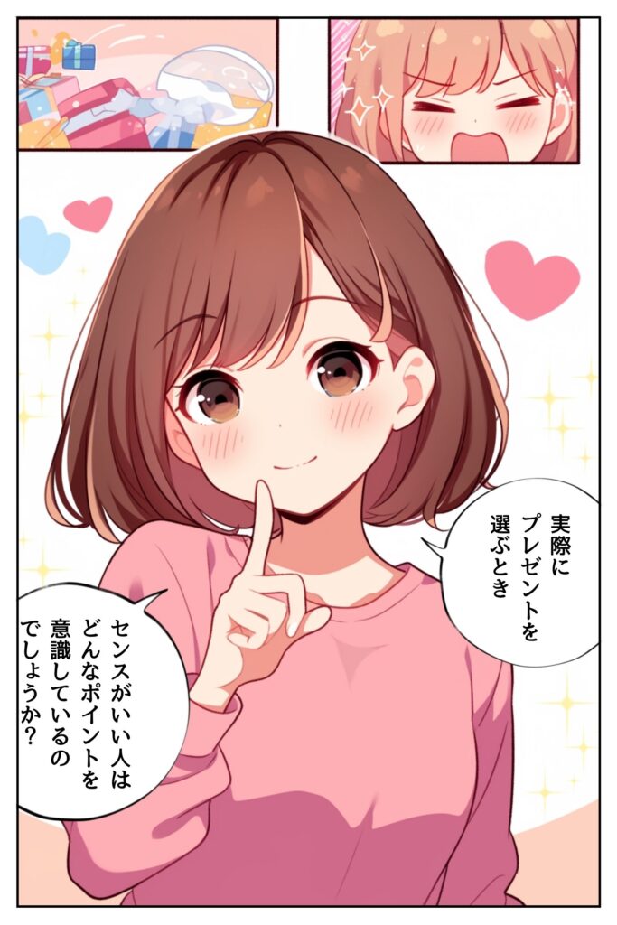 相手に刺さるプレゼント選びの秘訣